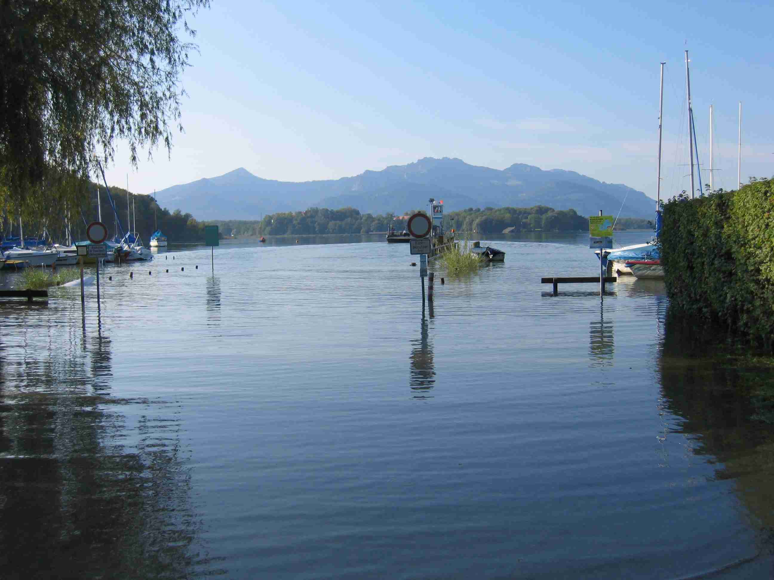 hoher wasserstand