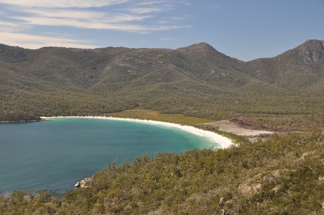 Wineglass Bay oben