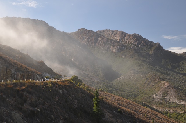 Aufsteigende Nebel